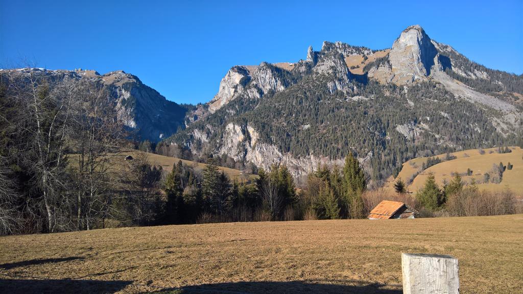 Ferienwohnung Kalchofen Boltigen Exterior foto